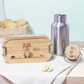 Lunchbox & Trinkflasche Set "Fuchs" bunt bedruckt