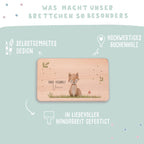 Frühstücksbrettchen Aquarell Fuchs Buche
