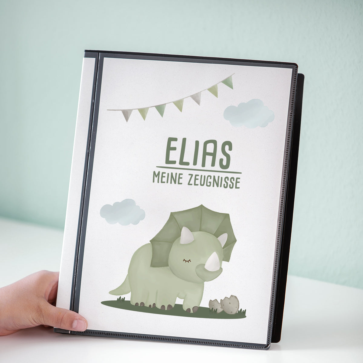 Zeugnismappe "Dino" DIN A4