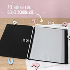Zeugnismappe "Regenbogen" DIN A4