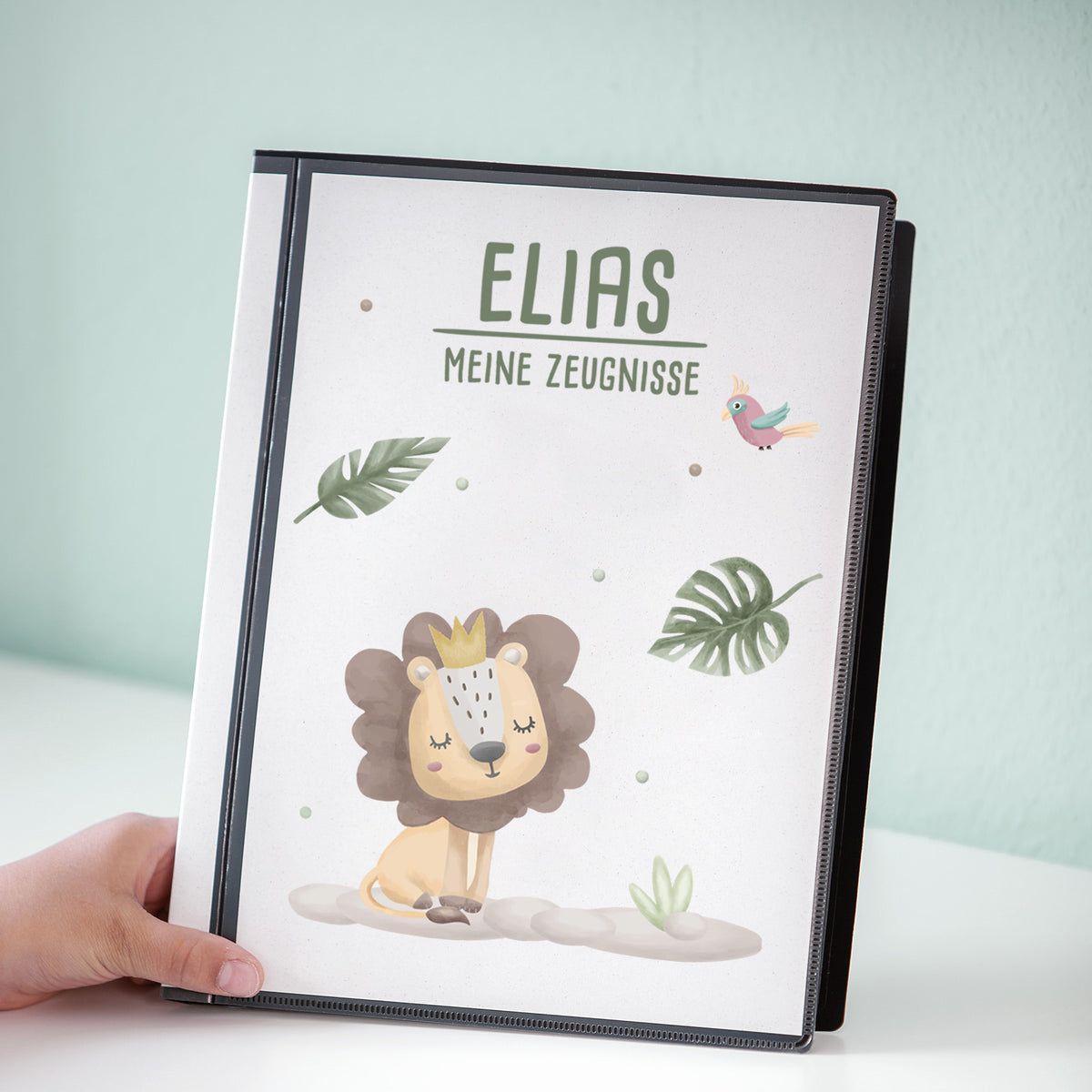 Zeugnismappe "Löwe" DIN A4