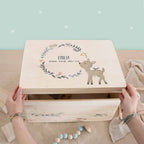 Erinnerungsbox "Rehkitz" Aquarell