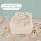 Erinnerungsbox "Rehkitz" Aquarell