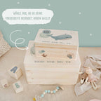 Erinnerungsbox "Wal" Aquarell