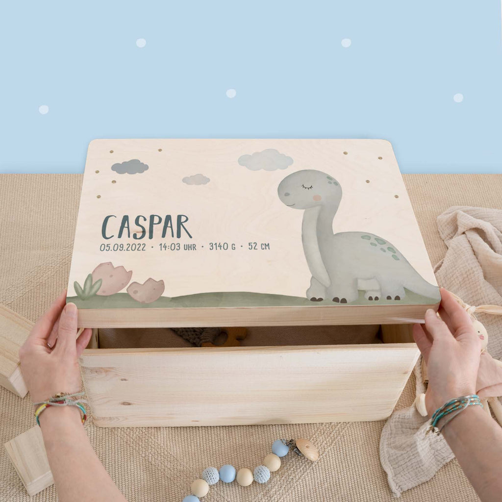 Erinnerungsbox "Dino" Aquarell