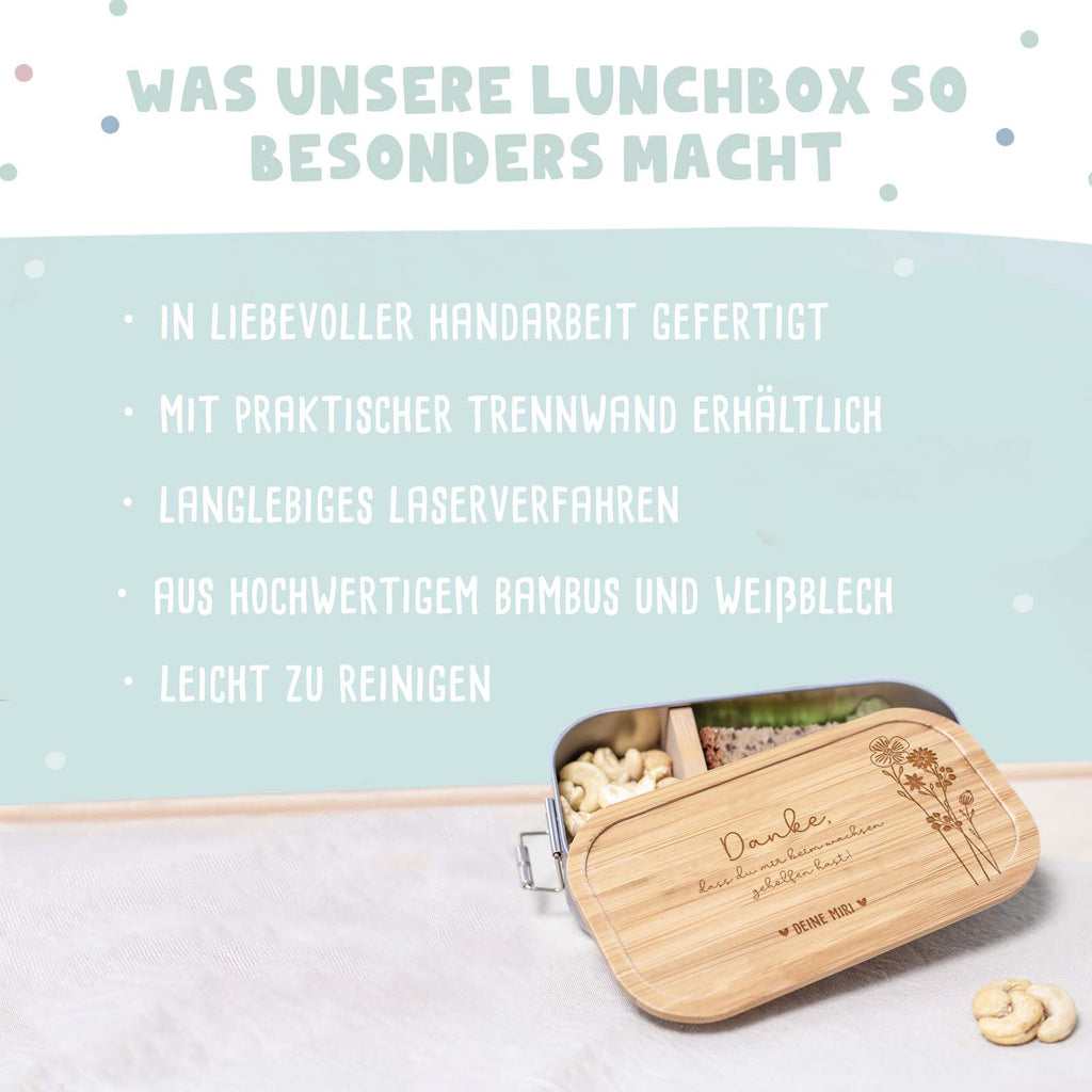 Lunchbox "Danke" Abschiedsgeschenk