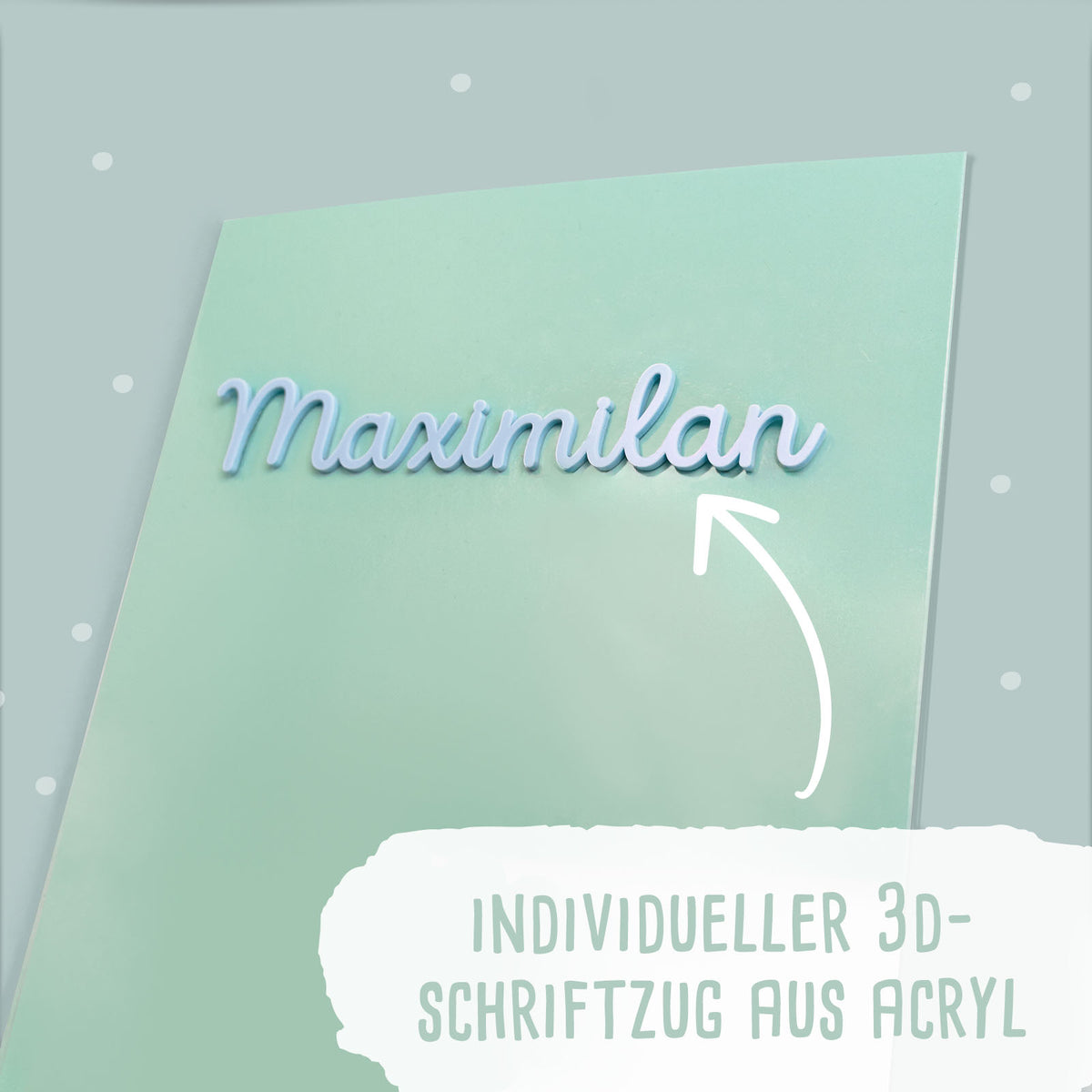 Falken Zeugnismappe Karton Ringbuch mit 3D-Name A4 Mint