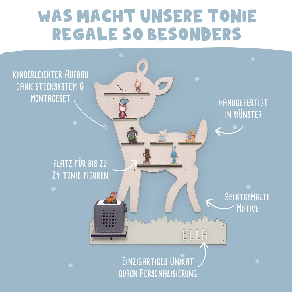 Regal "Rehkitz" für die Toniebox