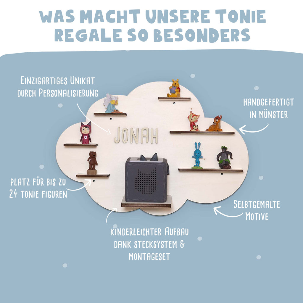 Regal "Wolke" für die Toniebox