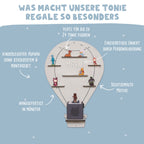 Regal "Heißluftballon" für die Toniebox