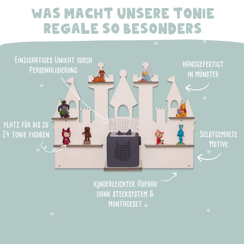 Regal "Schloss" für die Toniebox