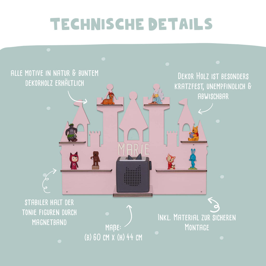 Regal "Schloss" für die Toniebox