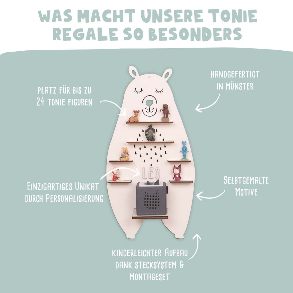 Regal "Bär" für die Toniebox