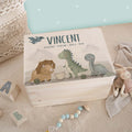 Erinnerungsbox "Dinowelt" Aquarell