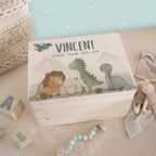 Erinnerungsbox "Dinowelt" Aquarell