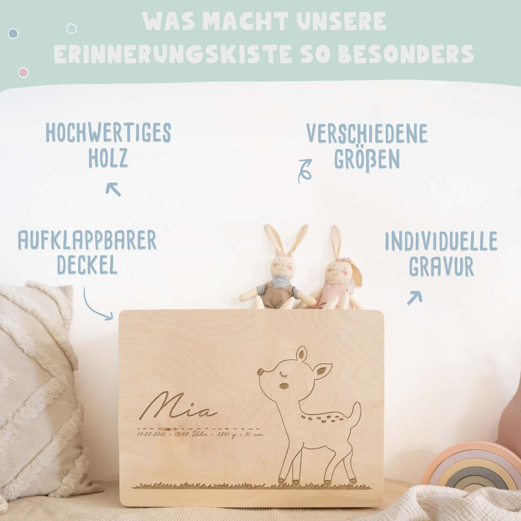 Erinnerungsbox "Rehkitz"