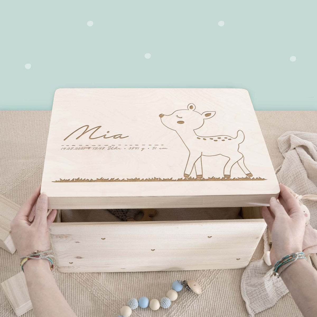 Erinnerungsbox "Rehkitz"