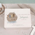 Erinnerungsbox Geschenk zur Konfirmation "Arche Noah" Aquarell