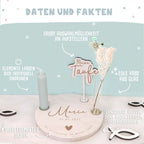 Taufteller „Clean“ personalisiert Gravur