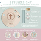 Taufteller „Kreuz“ personalisiert Gravur