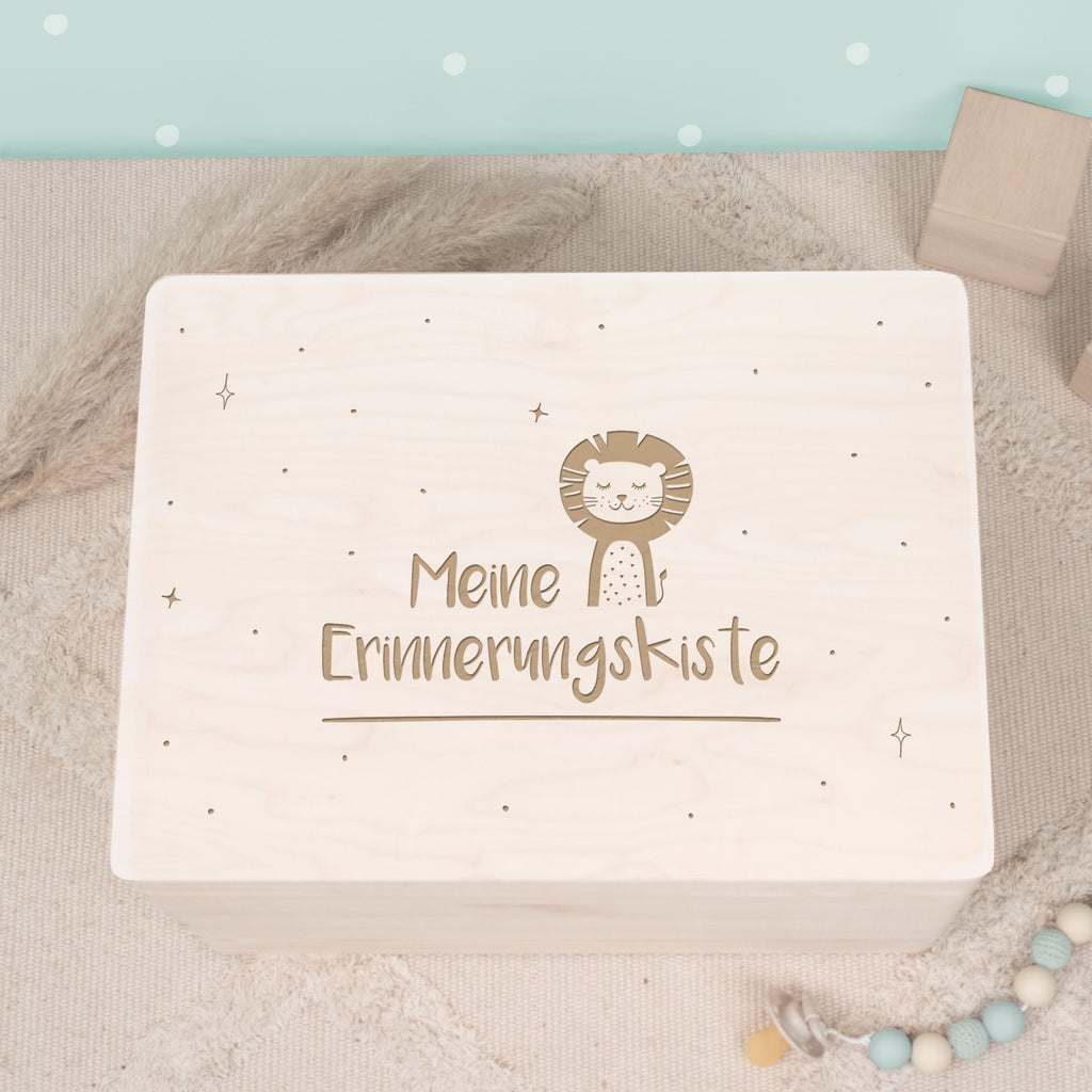 Erinnerungskiste "kleiner Löwe"