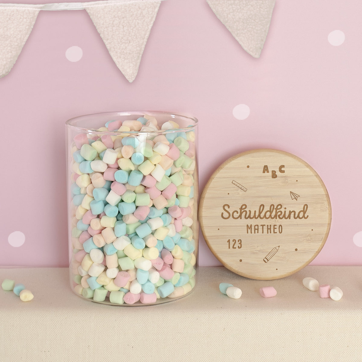 Vorratsglas "Schulkind" Geschenk zur Einschulung