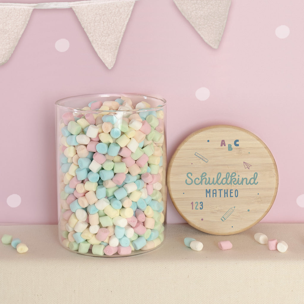 Vorratsglas "Schulkind" Geschenk zur Einschulung