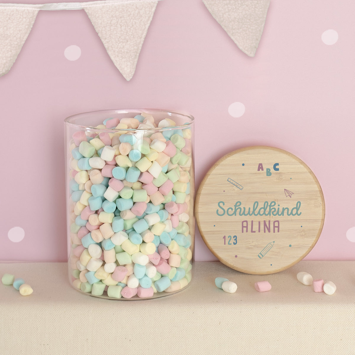 Vorratsglas "Schulkind" Geschenk zur Einschulung