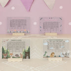 Personalisierter Stundenplan Transparent - abwischbar - mit Stift