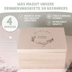 Personalisierte Erinnerungsbox zur Hochzeit "Wedding"