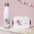 Personalisiertes Set Trinkflasche & Mepal Lunchbox "Otter"
