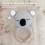 Personalisierte Babyrassel "Koala"