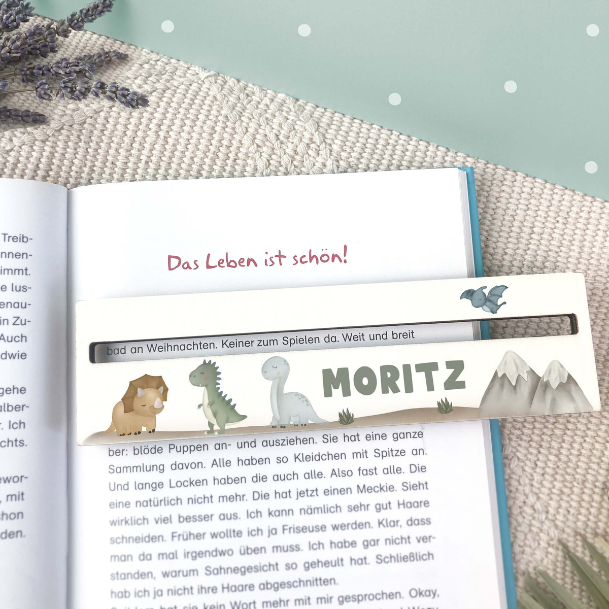 Personalisierte Lesehilfe "Dinowelt"