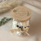 Personalisiertes Vorratsglas "Eukalyptus-Grafik" Hochzeitsgeschenk
