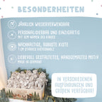 Aquarell-Adventskiste "Waldtiere", Adventskalender zum Befüllen