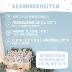 Aquarell-Adventskiste "Wichtel", Adventskalender zum Befüllen