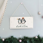 Aquarell Adventskalender für Geschwister "Pinguine"