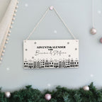 Aquarell Adventskalender für Paare "Stadt"