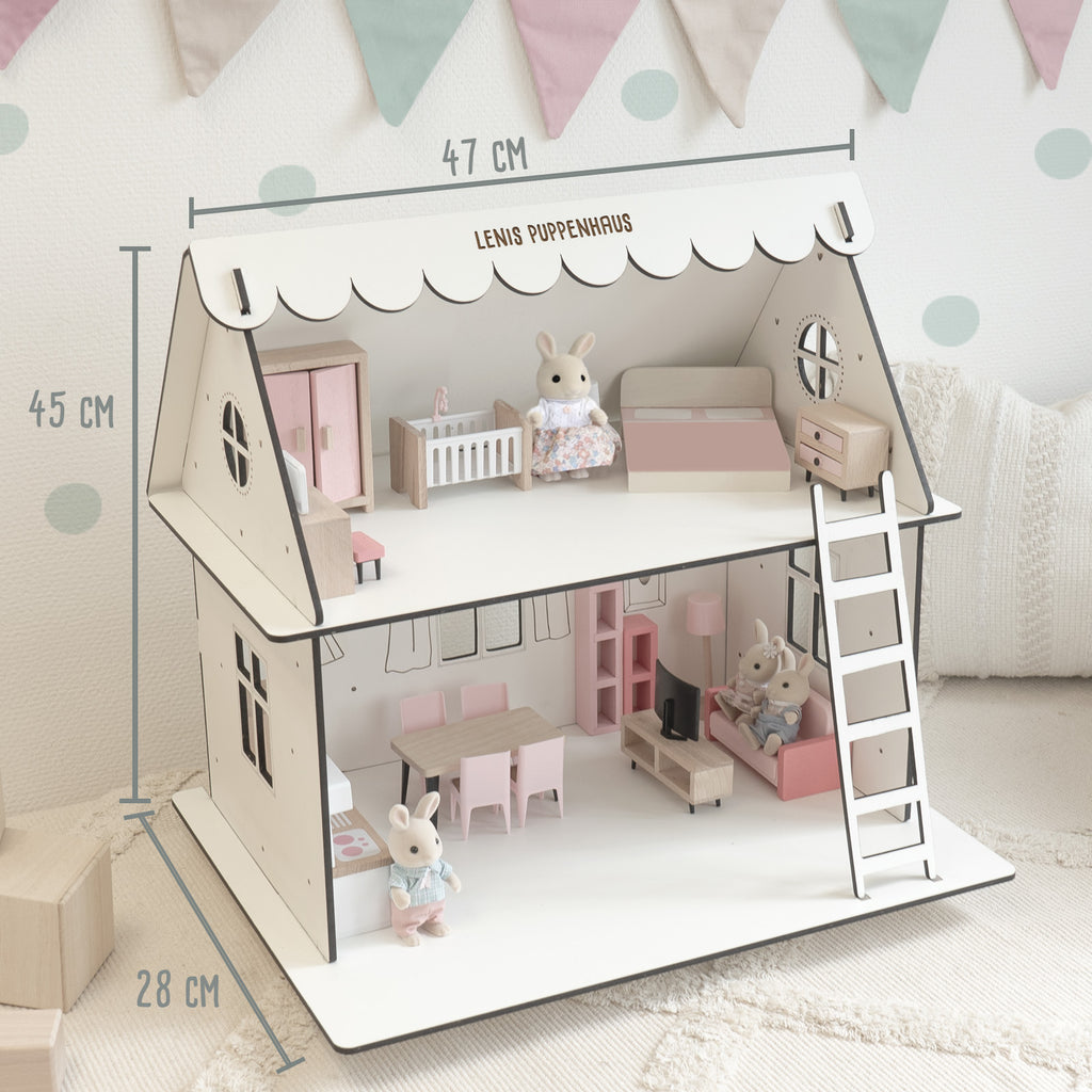 Personalisiertes Puppenhaus für Kinder
