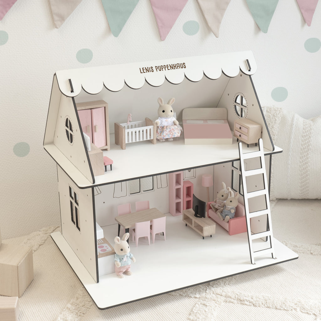 Personalisiertes Puppenhaus für Kinder