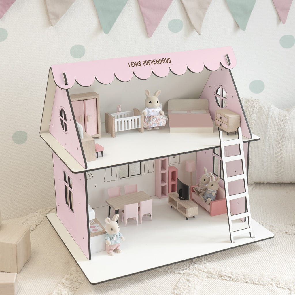 Personalisiertes Puppenhaus für Kinder
