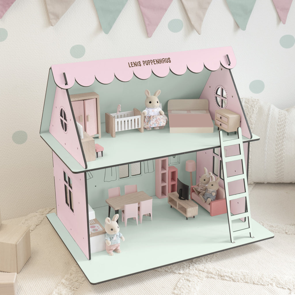 Personalisiertes Puppenhaus für Kinder
