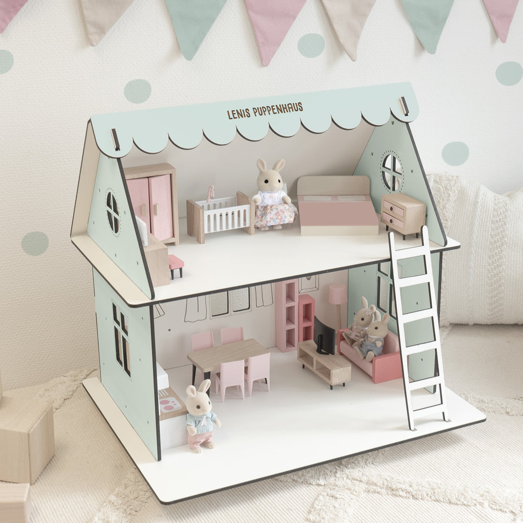 Personalisiertes Puppenhaus für Kinder