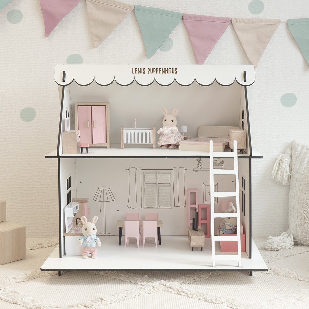 Personalisiertes Puppenhaus für Kinder