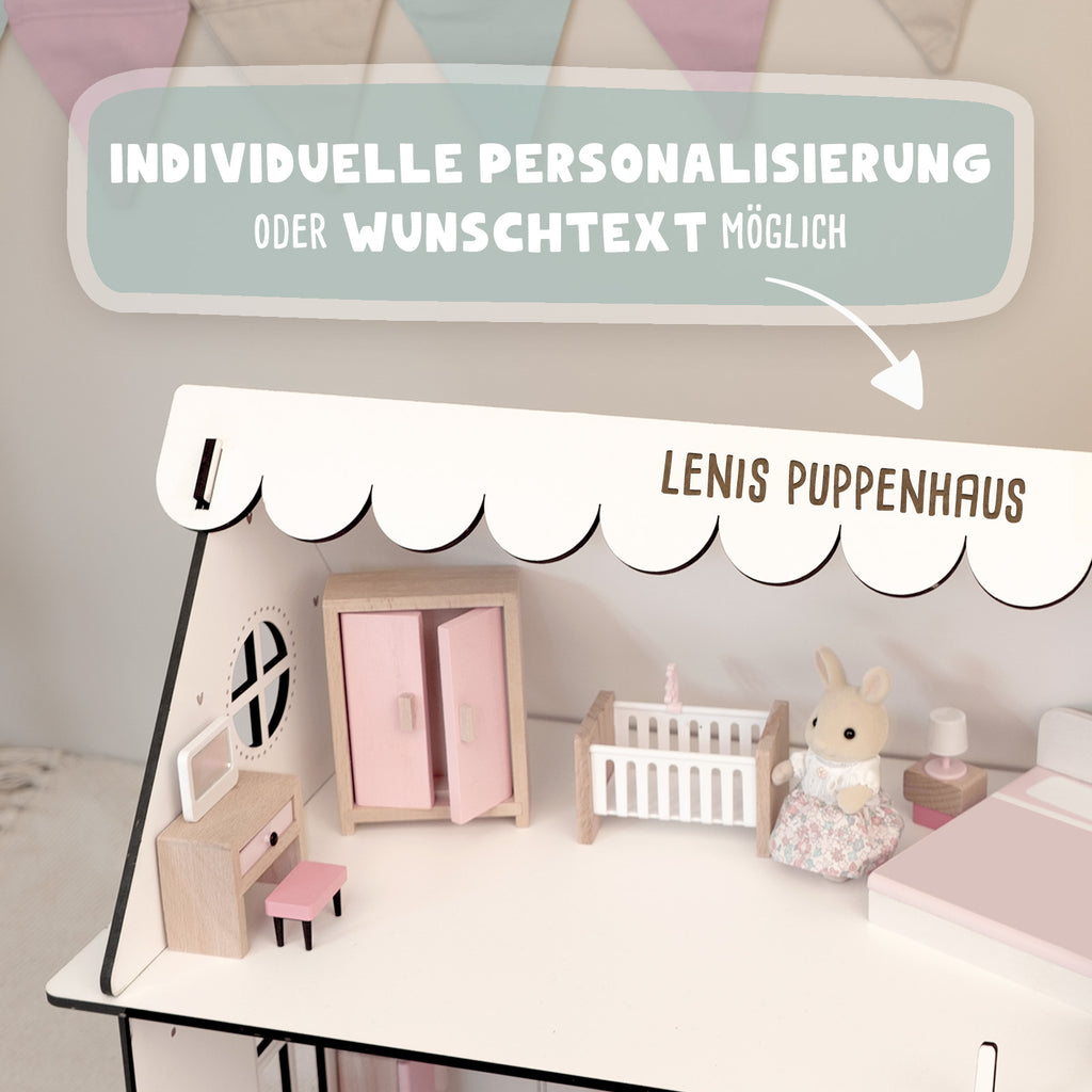 Personalisiertes Puppenhaus für Kinder