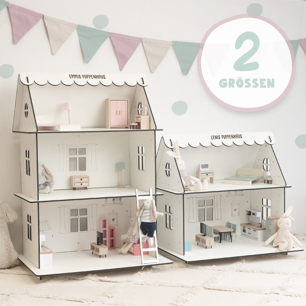 Personalisiertes Puppenhaus für Kinder