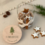 Personalisiertes Vorratsglas Aquarell "Tannenbaum - Ä Tännschen Please"