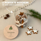 Personalisiertes Vorratsglas Aquarell "Mistelzweig"