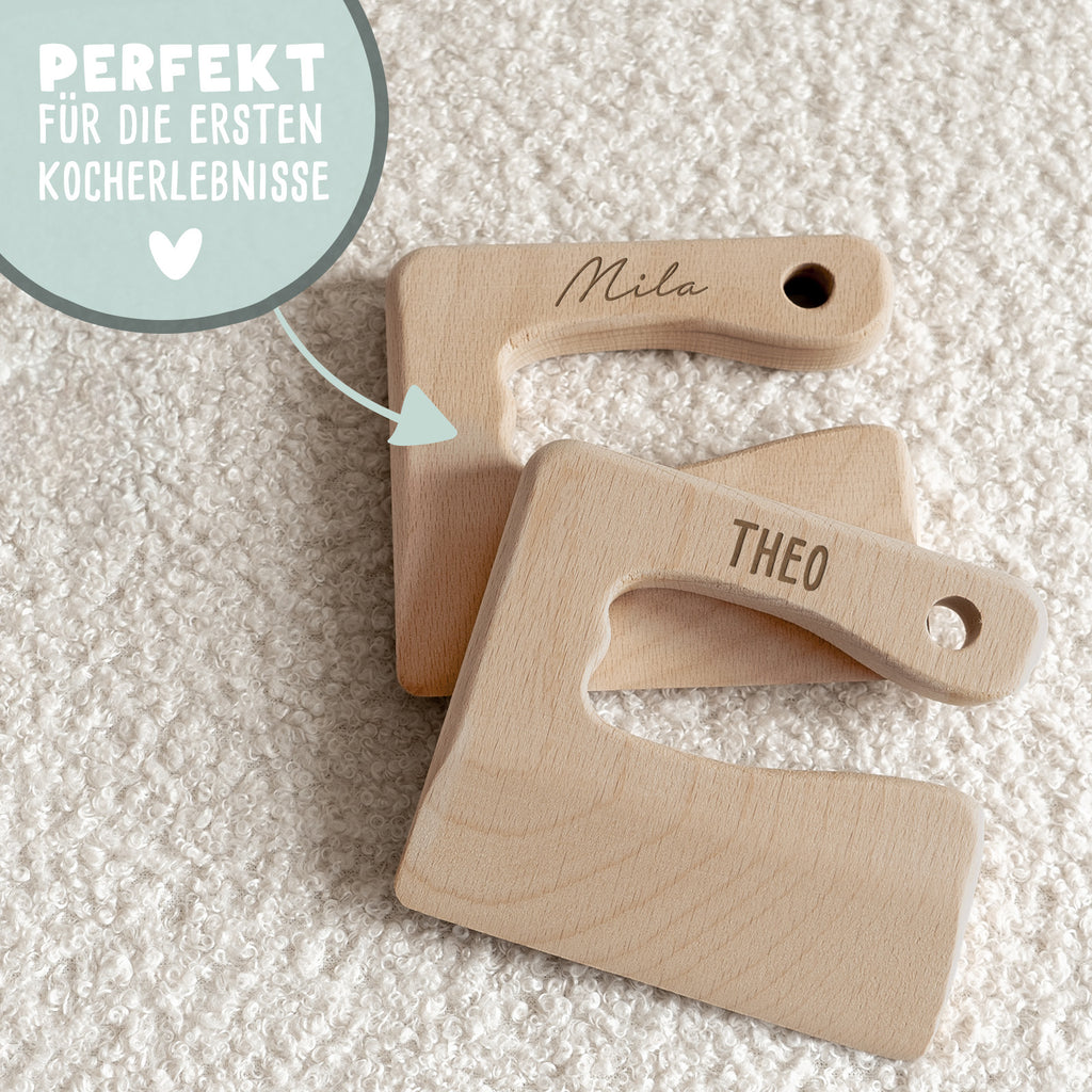 Personalisiertes Montessori-Kindermesser "Clean"
