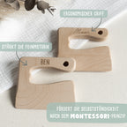 Personalisiertes Montessori-Kindermesser "Clean"
